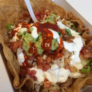 I love the taco salad on Wednesdays!