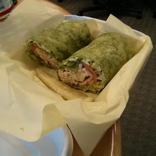 Chicken Caesar wrap
