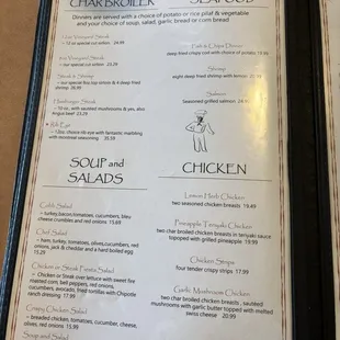 menu, sandwiches
