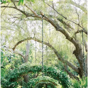 Walkway to garden ceremony site