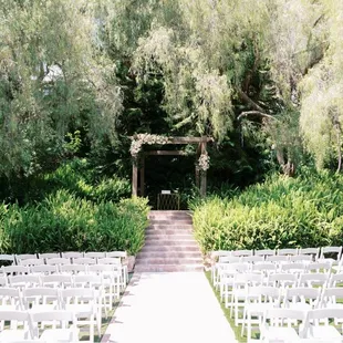 Garden ceremony