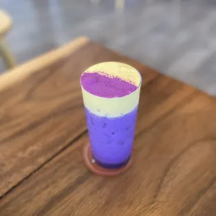 This is one of the best Ube cream drinks abound.