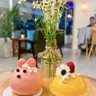 Strawberry Shortcake and Mango Dome
