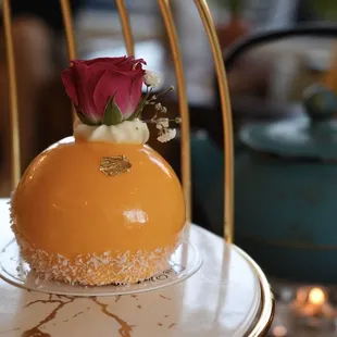 Exotic Mango Mousse Cake
