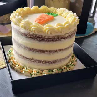 Naked Carrot Cake