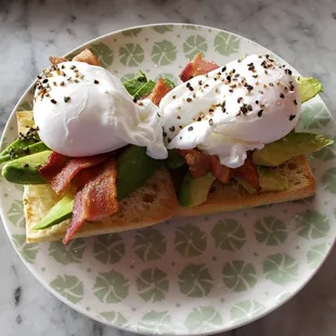 Breakfast Biscuit Poached Egg