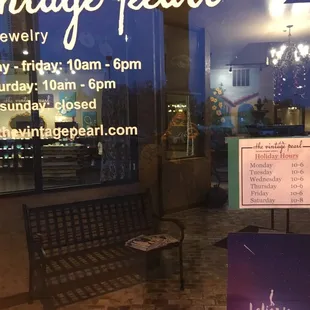 Hours and holiday hours