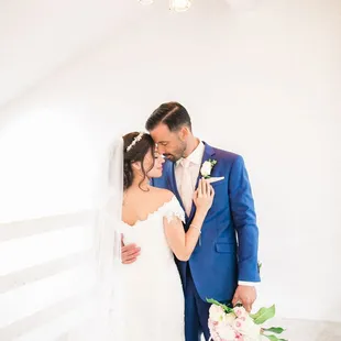 Bride &amp; Groom in our Ceremony Bar