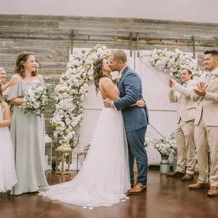 the vintage rose ceremony