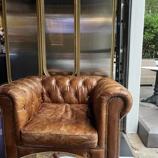 Indoor and outdoor seating