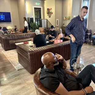 Cigar lounge