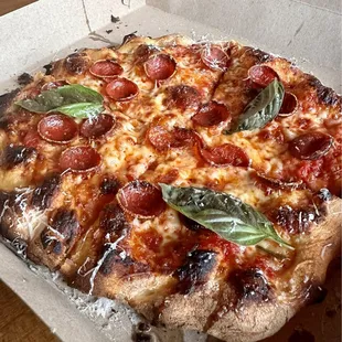 Pepperoni &amp; Hot Honey Pizza