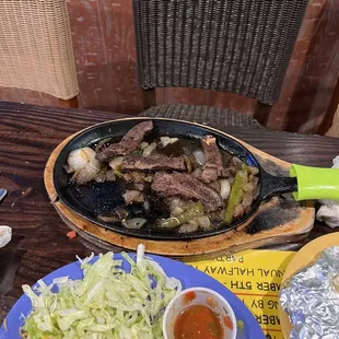 The in-cuttable steak strips!