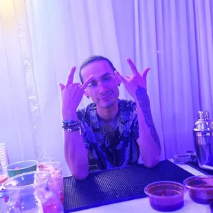 Jacob the cool Bartender
