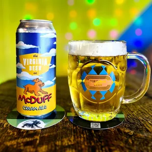A Cream Ale supporting Heritage Humane Society.