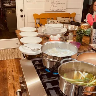 Thai night for a team building event