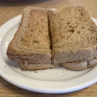 Whole wheat toast