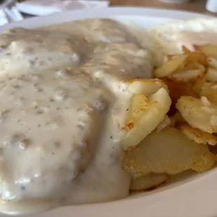 Biscuits and gravy