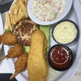 Seafood combo