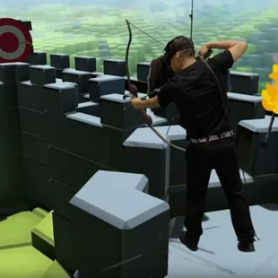 This is how it feels to play.  It's like you're really there!