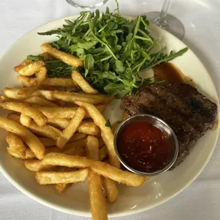 Steak  &amp; fries