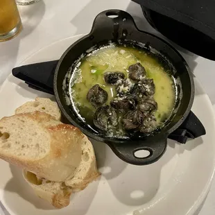 Escargot. Always great