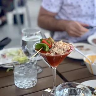 Crab cocktail appetizer