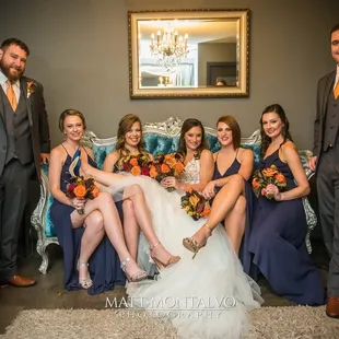 Couples bridal rooms