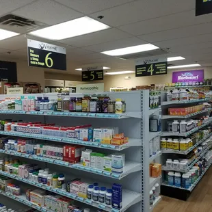 a variety of medicines