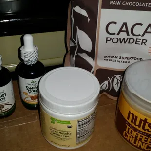 a variety of products