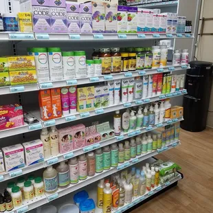 a variety of products