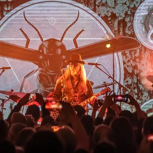 Jerry Cantrell playing a SOLD OUT show at The Vogue on 03/21/23