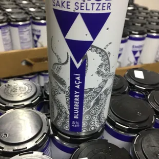 Sake seltzer