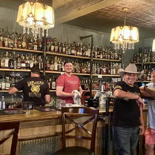 My husband&apos;s goal if we lived in Bardstown: starting from left to right, 1 pour per night, from a different bottle, until each were tasted.