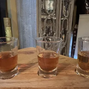 Get a flight of bourbon