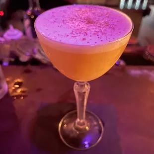 One amazing speciality drink hand crafted by Alex.
