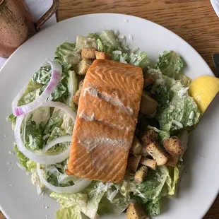 Salmon Caesar Salad
