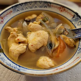 Tom Yum Gai Soup