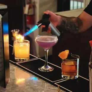 sushi and sashimi, drink