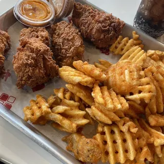 Hot Wings and Waffle