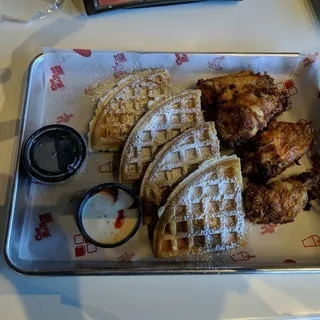 Wings & Waffle Fries