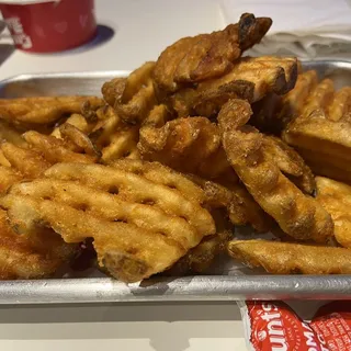 Large Seasoned Waffle Fries