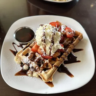 Strawberry Waffles