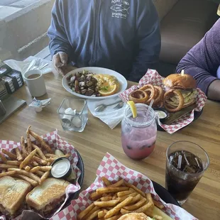 food, fish and chips