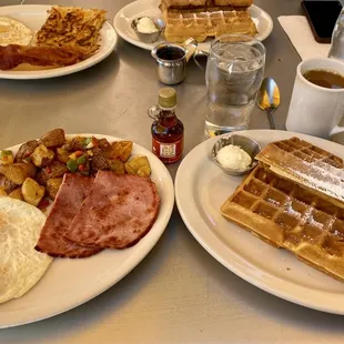 Waffle Breakfast