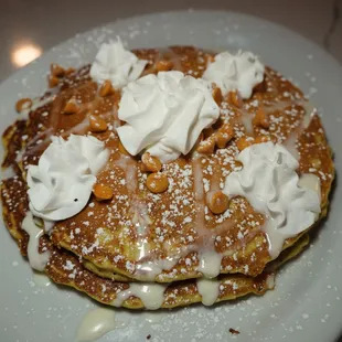 pancakes, food
