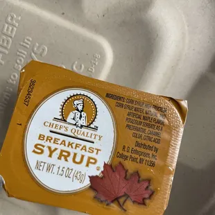 Their syrup.