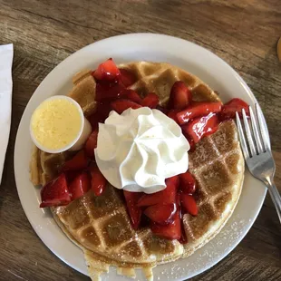 Strawberry Waffle