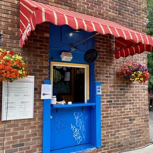 The Order Counter (window) at The Waffle Window