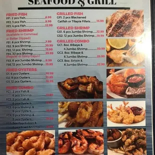 the menu